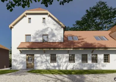 TUSNÁDFÜRDŐI VÍZMALOM ÁTALAKÍTÁSA HOSZTELLÉ